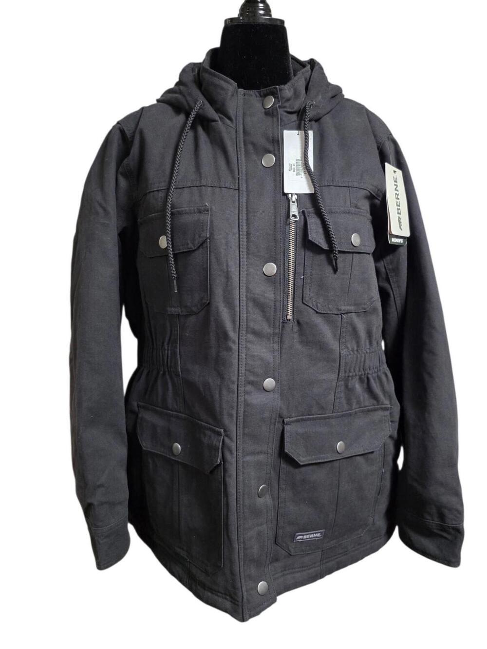Women's XL Gray Insulated & Durable "Berne" Heavyweight Work Coat NWT